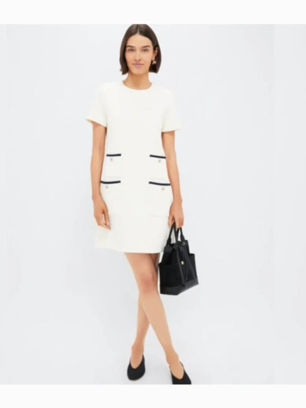 Tuckernuck Classic pearl white dress